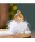 Weihnachtlicher Engel Stern creme