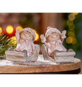 Weihnachtlicher Figur Mädchen sortiert