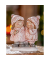 Weihnachtlicher Figur Mädchen rosa
