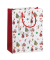 Geschenktasche 70110 21420, Christmas Mix, 17cm x 225mm