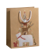 Weihnachtlicher Geschenktragetasche Kind natur