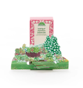 Adventskalender Saatgut Winterlandschaft