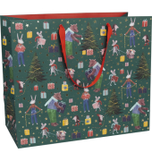 Weihnachtlicher Geschenktragetasche Kind Melin