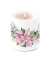 Weihnachtlicher Kerze 10cm Weihnachtsstern rosa