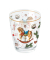 Weihnachtlicher Wasserglas 0,25l Schaukelpferd