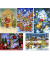 Adventskalenderkarte  10 Er sort.