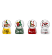 Weihnachtlicher Schneekugel  sortiert