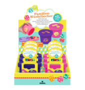 Familien-Würfelbecher + 6 Würfel