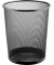 Papierkorb the circle network H2518595, 15 Liter, rund, schwarz