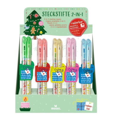 Steckstift 2 in 1 mit Radierer Geschenke