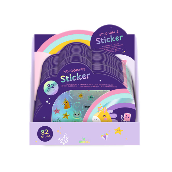 24 Stück Moses Sticker Holo 82ST sortiert 4033477263186 Moses 82 Stück