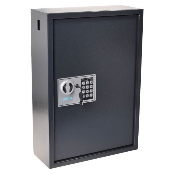 8717448002719 - Schlüsseltresor 8002719 150 Schlüssel 1960kg grau mit Elektronikschloss Metall 8717448002719 Pavo