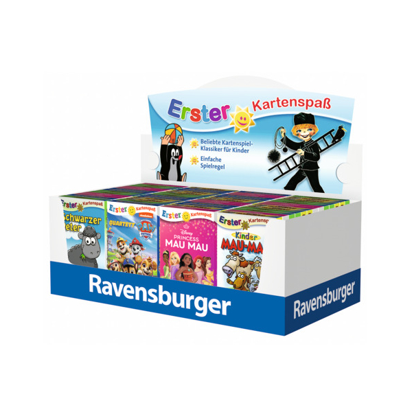 Ravensburger Kartenspiel Erster Kartenspaß sortiert 4005556740475 Ravensburger 44 Stück