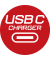 Adapter Steckdosen USB-C weiß