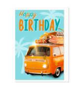 Geburtstagskarten 01-371 Omnibus farbig sortiert