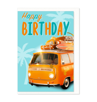 Geburtstagskarten 01-371 Omnibus farbig sortiert