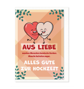 Humorkarte Vermählung