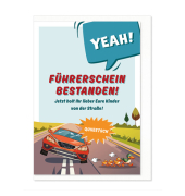 Humorkarte Führerschein