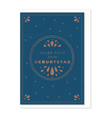 Geburtstagskarten 02-157 Spruch farbig sortiert