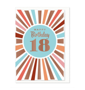 Geburtstagskarten 02-163 Jubiläumsjahr bunt