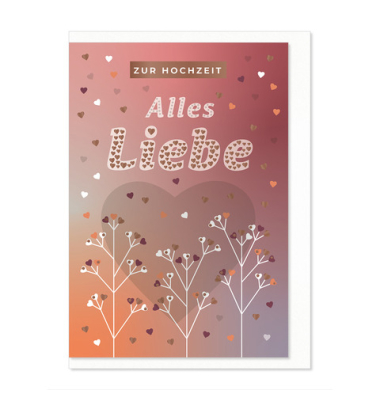 Vermählungskarte