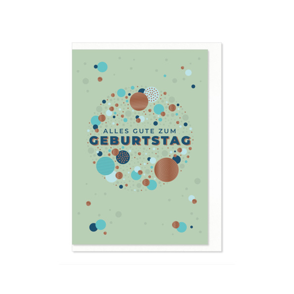 6 Stück Komma Geburtstagskarten 02-199 Spruch bunt 4057319021994 Komma