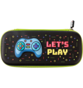 Schüleretui Hardcase Lets Play swbunt