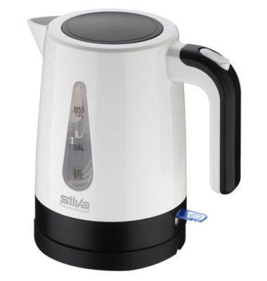 Wasserkocher KL 903088, wei&szlig;/schwarz, 1200 Wattt, 1,2 Liter