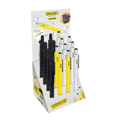 Kugelschreiber Toolpen sortiert