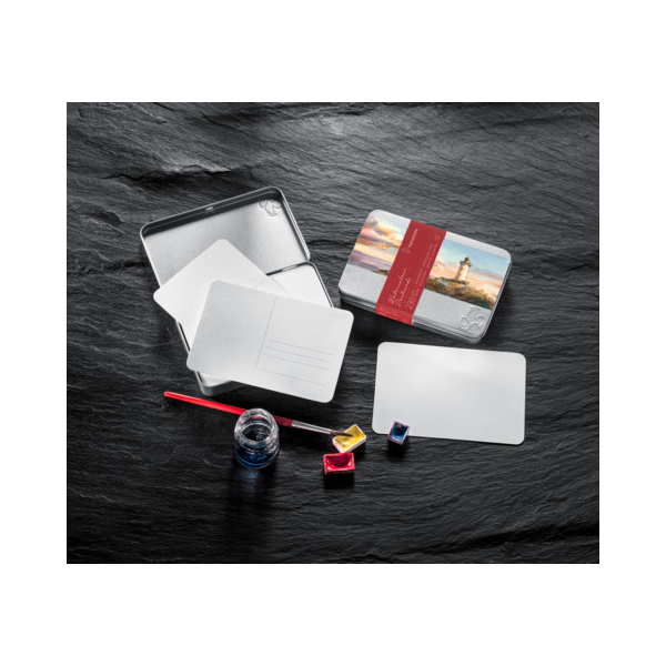 Hahnemühle Postkarten 10650150 A6 148mm x 105mm (BxH) 230g weiß 4011367105952 Hahnemühle 30 Blatt