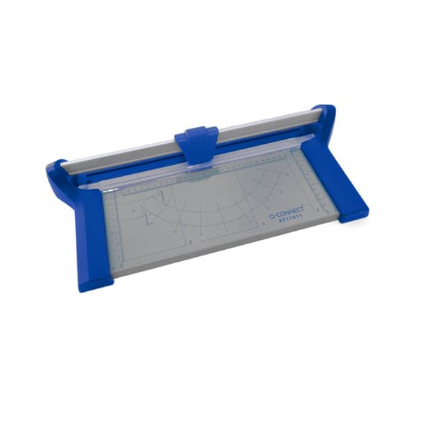 Q-connect Rollen-Schneidemaschine  graublau 5705831170117 Q-connect