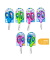Kinderschere Soft Grip sortiert