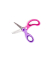 Bastelschere,, pink/violett/gr&uuml;n/blau