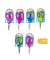 Kinderschere Soft Grip sortiert