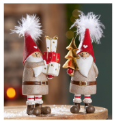 Weihnachtlicher Figur Pico braun sortiert