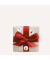 Weihnachtsetikett Motive Glossy rot