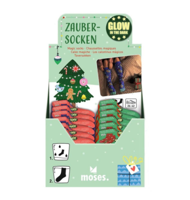 Zauber-Socken nachtleuchtend