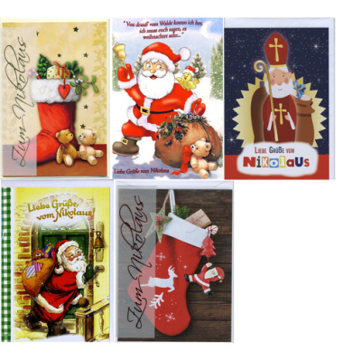 Glückwunschkarten 26-0010 11,5x16,4 cm 115mm x 164mm (BxH) bunt