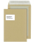 Versandtaschen 30123504, C4, mit Fenster, haftklebend, 110g, braun