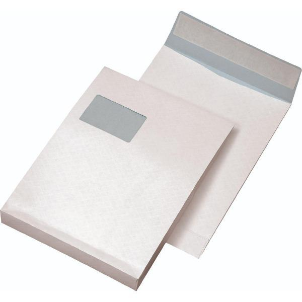 4003928380601 - Faltentaschen 30002483 C4 mit Fenster 20mm-Falte haftklebend 120g weiß 4003928380601 25 Stück