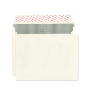 Faltentaschen documento 48698, C4+, ohne Fenster, haftklebend, 20mm-Falte, lange Seite offen, 120g, braun