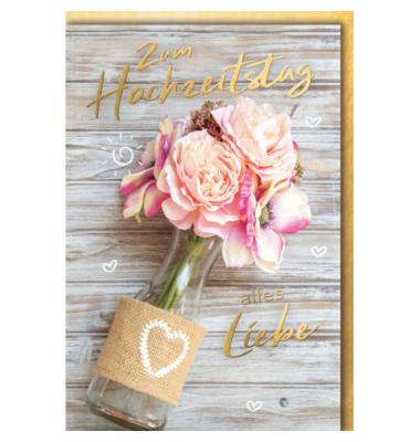 Hochzeitstagskarte