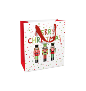 Weihnachtlicher Geschenktragetasche  Nussknacker