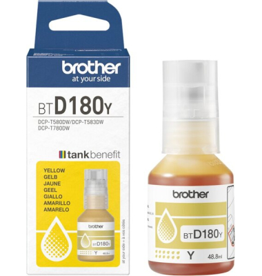 Druckerpatrone BTD180Y, gelb, ca. 5000 Seiten