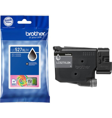 Druckerpatrone LC-527XLBK, schwarz, ca. 3000 Seiten