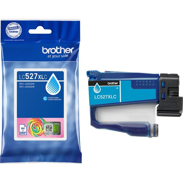 4977766839648 - Tintenpatrone LC-527XLC für Drucker cyan für ca 2000 Seiten 4977766839648 Brother