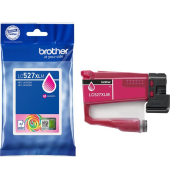 Tintenpatrone LC-527XLM, für Brother Drucker, magenta, für ca. 2.000 Seiten