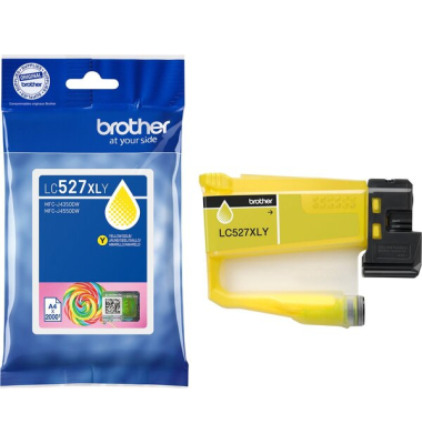 Druckerpatrone LC-527XLY, gelb, ca. 2000 Seiten