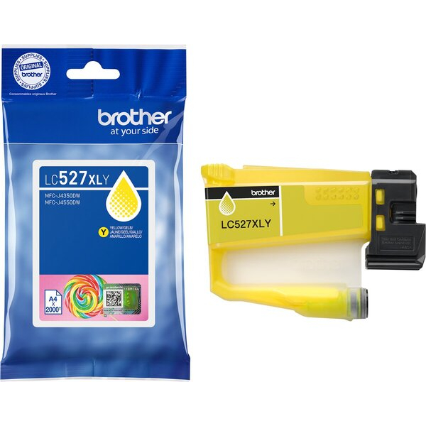 4977766839709 - Tintenpatrone LC-527XLY für Drucker gelb für ca 2000 Seiten 4977766839709 Brother