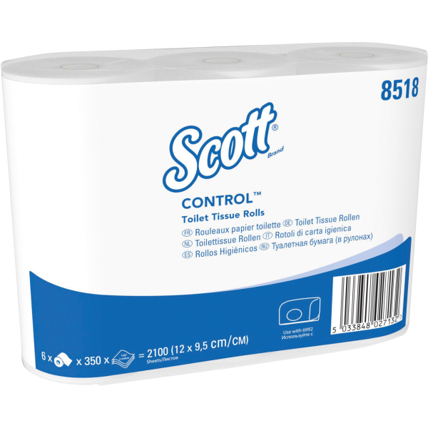 5033848027132 - Scott® CONTROL™ Standard-Toilettenpapier 3-lagig VE 36 Stk x 350 Blatt weiß Kimberly-Clark